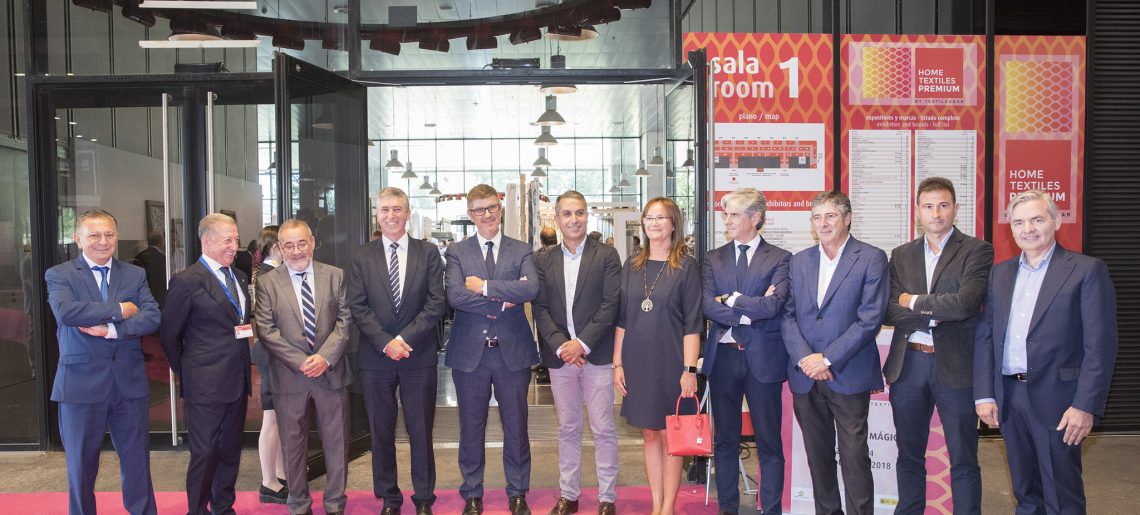 El conseller Rafael Climent inaugura la cuarta edición de Home Textiles Premium by Textilhogar